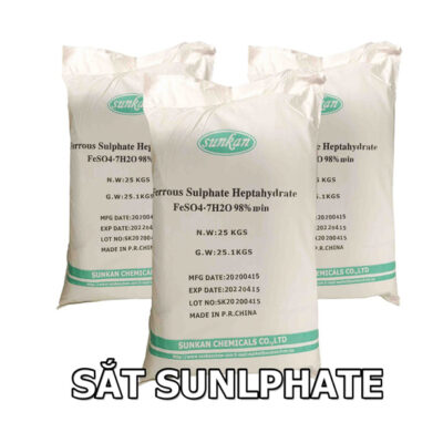 Phèn sắt(II) sunfat FeSO4.7H2O 98%